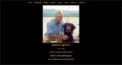 Desktop Screenshot of jasonlapierre.com